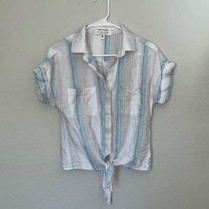 Cloth & Stone button up top